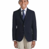 JOE Joseph Abboud Boys Navy Blazer -Male Clothing Store MW40 13TM 01 JOE JOSEPH ABBOUD NAVY MAIN