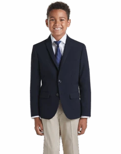 JOE Joseph Abboud Boys Navy Blazer