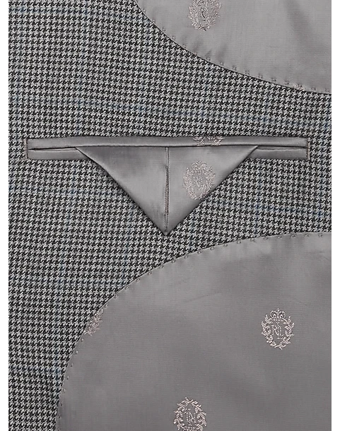 Lauren By Ralph Lauren Classic Fit Sport Coat, Gray Check Windowpane 5 Lauren By Ralph Lauren Classic Fit Sport Coat, Gray Check Windowpane - Image 3