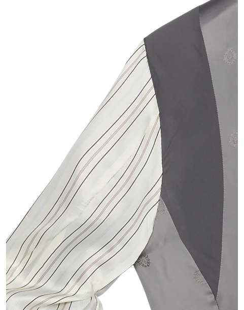 Lauren By Ralph Lauren Classic Fit Sport Coat, Gray Check Windowpane 6 Lauren By Ralph Lauren Classic Fit Sport Coat, Gray Check Windowpane - Image 4