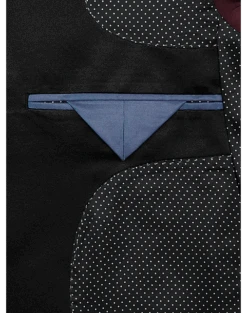 After Hours Slim Fit Dinner Jacket, Burgundy Jacquard -Male Clothing Store MW40 15NV 60 AFTER HOURS BURGUNDY JACQUARD ALT2 1