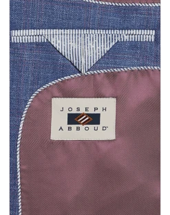 Joseph Abboud Modern Fit Sport Coat, Blue Windowpane Plaid -Male Clothing Store MW40 15P2 67 JOSEPH ABBOUD BLUE BERRY WINDOWPANE ALT2