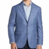 Joseph Abboud Modern Fit Sport Coat, Blue Windowpane Plaid 2 Joseph Abboud Modern Fit Sport Coat, Blue Windowpane Plaid -Male Clothing Store MW40 15P2 67 JOSEPH ABBOUD BLUE BERRY WINDOWPANE MAIN