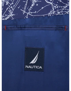 Nautica Modern Fit Sport Coat, Green -Male Clothing Store MW40 15P8 01 NAUTICA NAVY ALT2 5
