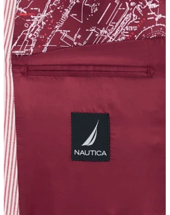 Nautica Modern Fit Light Weight Sport Coat, Green Seersucker 8 Nautica Modern Fit Light Weight Sport Coat, Green Seersucker -Male Clothing Store MW40 15R2 11 NAUTICA RED SEERSUCKER ALT2