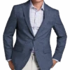 Awearness Kenneth Cole Modern Fit Sport Coat, Blue Tic 2 Awearness Kenneth Cole Modern Fit Sport Coat, Blue Tic -Male Clothing Store MW40 15TH 70 AWEARNESS KENNETH COLE BLUE TIC MAIN