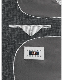 Joseph Abboud Modern Fit Sport Coat, Charcoal 7 Joseph Abboud Modern Fit Sport Coat, Charcoal -Male Clothing Store MW40 15TT 75 JOSEPH ABBOUD CHARCOAL TEXTURED ALT2