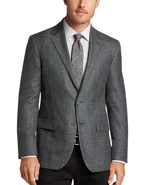 Joseph Abboud Modern Fit Sport Coat, Charcoal 3 Joseph Abboud Modern Fit Sport Coat, Charcoal