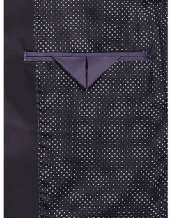 Egara Slim Fit Shawl Lapel Dinner Jacket, Plum Jacquard 7 Egara Slim Fit Shawl Lapel Dinner Jacket, Plum Jacquard -Male Clothing Store MW40 160W 07 EGARA PLUM JACQUARD ALT2