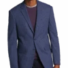 Pronto Uomo Modern Fit Sport Coat, Blue Check -Male Clothing Store MW40 167A 92 PRONTO UOMO BLUE CHECK MAIN