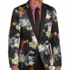 Paisley & Gray Slim Fit Dinner Jacket, Multicolor Abstract Art 1 Paisley & Gray Slim Fit Dinner Jacket, Multicolor Abstract Art -Male Clothing Store MW40 16J0 50 PAISLEY GRAY BRIGHT MULTI MAIN