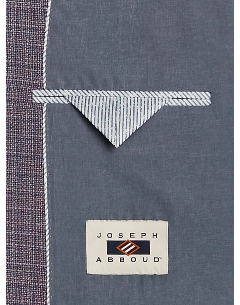Joseph Abboud Modern Fit Sport Coat, Berry 5 Joseph Abboud Modern Fit Sport Coat, Berry - Image 3