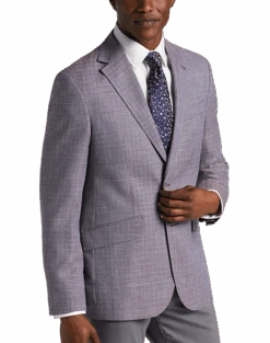 Joseph Abboud Modern Fit Sport Coat, Berry