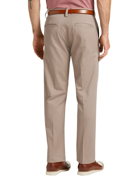 Haggar Iron Free Premium Straight Fit Khaki Pants, Navy 4 Haggar Iron Free Premium Straight Fit Khaki Pants, Navy - Image 2