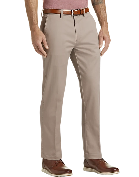 Haggar Iron Free Premium Straight Fit Khaki Pants, Navy 3 Haggar Iron Free Premium Straight Fit Khaki Pants, Navy