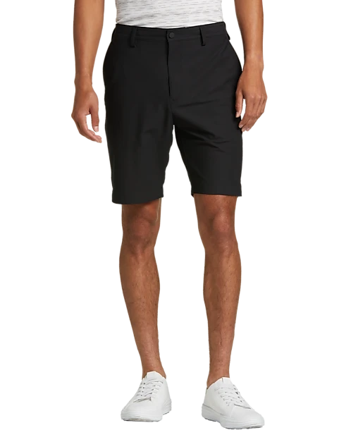 Awearness Kenneth Cole Slim Fit Tech Shorts, Blue Heather 3 Awearness Kenneth Cole Slim Fit Tech Shorts, Blue Heather