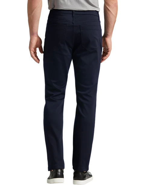 Awearness Kenneth Cole Slim Fit Stretch Waist Pants, Navy 4 Awearness Kenneth Cole Slim Fit Stretch Waist Pants, Navy - Image 2