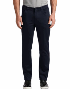 Awearness Kenneth Cole Slim Fit Stretch Waist Pants, Navy