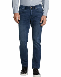 Black Bull Modern Fit 5-Pocket Jeans, Dark Wash