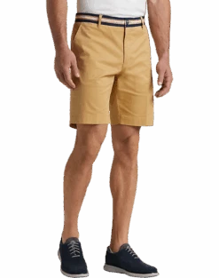 Con.Struct Slim Fit Shorts, Tan