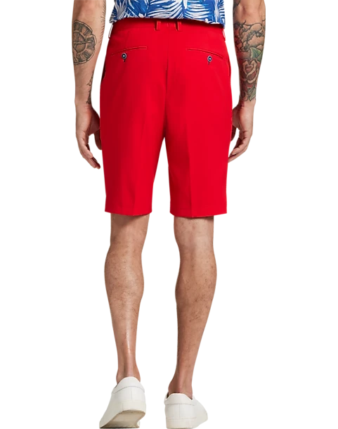 Paisley & Gray Slim Fit Shorts, Navy 4 Paisley & Gray Slim Fit Shorts, Navy - Image 2