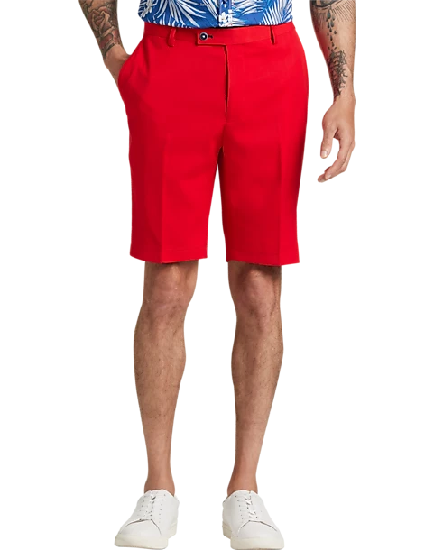 Paisley & Gray Slim Fit Shorts, Navy 3 Paisley & Gray Slim Fit Shorts, Navy