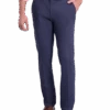 Haggar Iron-Free Premium Khaki™ Slim/Straight Fit Flat-Front Pants, Black -Male Clothing Store MW40 235T 07 HAGGAR INDIGO MAIN 2