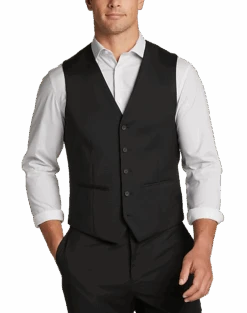 Awearness Kenneth Cole AWEAR-TECH Slim Fit Suit, Charcoal -Male Clothing Store MW40 31K3 02 AWEARNESS BY KENNETH COLE BLACK ALT4 1