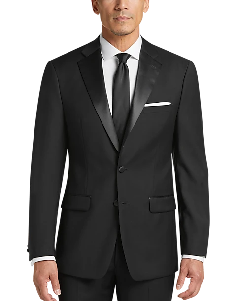 Calvin Klein Extreme Slim Fit Tuxedo Separates Jacket, Black 3 Calvin Klein Extreme Slim Fit Tuxedo Separates Jacket, Black