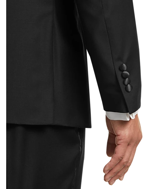 Calvin Klein X-Fit Slim Fit Formal Tuxedo Separates, Black 4 Calvin Klein X-Fit Slim Fit Formal Tuxedo Separates, Black - Image 2