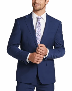 Calvin Klein Skinny Fit Suit Separates Coat, Blue