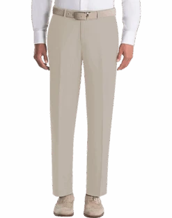 Lauren By Ralph Lauren Classic Fit Linen Suit Separates Pants, Tan