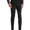 Egara Skinny Fit Suit Separate Pants, Black 2 Egara Skinny Fit Suit Separate Pants, Black -Male Clothing Store MW40 3VHE 02 EGARA ORANGE BLACK SOLID MAIN