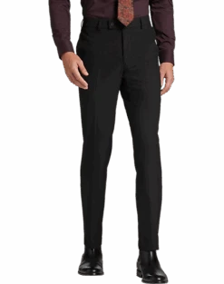 Egara Skinny Fit Suit Separate Pants, Black