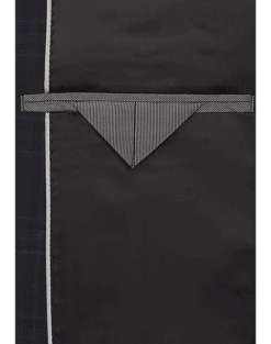 Calvin Klein X-Fit Slim Fit Suit, Charcoal Plaid -Male Clothing Store MW40 3W56 66 CALVIN KLEIN CHARCOAL PLAID ALT4