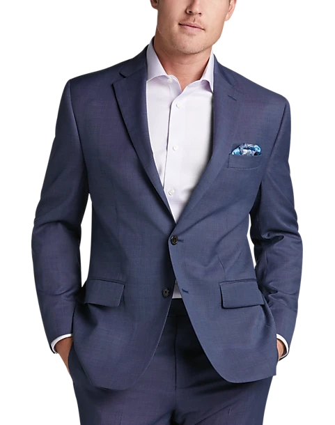 Lauren By Ralph Lauren Classic Fit Suit, Navy Tic 3 Lauren By Ralph Lauren Classic Fit Suit, Navy Tic