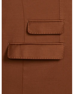 Tayion Classic Fit Suit Separates Coat, Rust 10 Tayion Classic Fit Suit Separates Coat, Rust -Male Clothing Store MW40 3W8W 18 TAYION RUST ALT3
