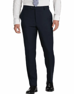 Awearness Kenneth Cole Modern Fit Suit, Blue Plaid -Male Clothing Store MW40 3WZP 67 AWEARNESS KENNETH COLE BLUE PLAID ALT2