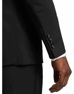 Wilke-Rodriguez Slim Fit Shawl Lapel Tuxedo, Black -Male Clothing Store MW40 3WZZ 10 WILKE RODRIGUEZ FORMAL BLACK ALT1