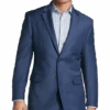 Pronto Uomo Platinum Modern Fit Suit, Blue Plaid -Male Clothing Store MW40 3X19 67 PRONTO UOMO PLATINUM BLUE PLAID MAIN