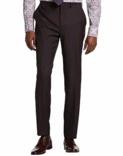 Tayion Classic Fit Suit Separates Pants, Wine Plum