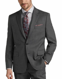 Joseph Abboud Classic Fit Suit Separates Coat, Gray Sharkskin