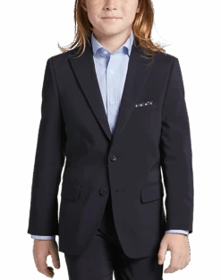 Kenneth Cole Reaction Boy's Suit, Gray