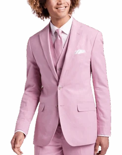 JOE Joseph Abboud Slim Fit Linen Blend Suit Separates Coat, Light Gray