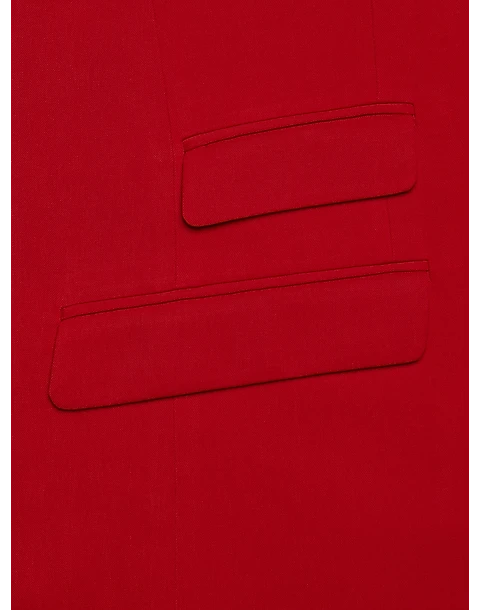 Paisley & Gray Slim Fit Suit Separates Coat, Hot Rod Red 7 Paisley & Gray Slim Fit Suit Separates Coat, Hot Rod Red - Image 5