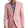 Paisley & Gray Slim Fit Suit Separates Coat, Pink Carnation -Male Clothing Store MW40 3XK0 45 PAISLEY GRAY PINK CARNATION MAIN