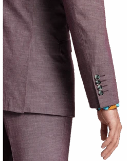 Paisley & Gray Slim Fit Suit Separates Coat, Mulberry 10 Paisley & Gray Slim Fit Suit Separates Coat, Mulberry -Male Clothing Store MW40 3XMA 06 PAISLEY GRAY MULBERRY ALT2