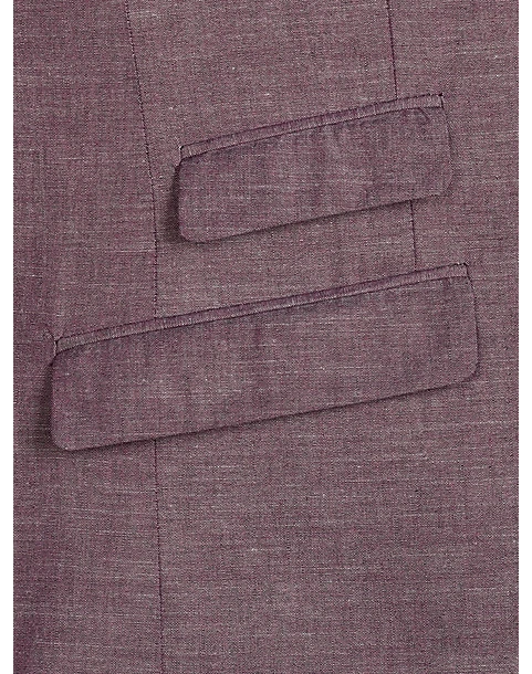 Paisley & Gray Slim Fit Suit Separates Coat, Mulberry 7 Paisley & Gray Slim Fit Suit Separates Coat, Mulberry - Image 5