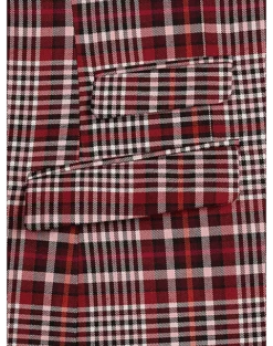 Paisley & Gray Slim Fit Suit Separates Coat, Pink Plaid -Male Clothing Store MW40 3XMF 60 PAISLEY GRAY PINK PLAID ALT4