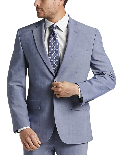Awearness Kenneth Cole Modern Fit Suit, Light Blue 3 Awearness Kenneth Cole Modern Fit Suit, Light Blue